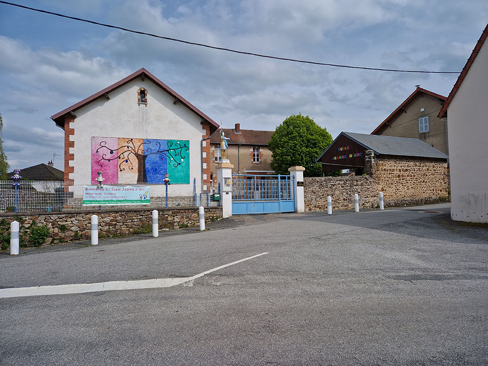 école privée Jeanne d'Arc Evaux-les-Bains J